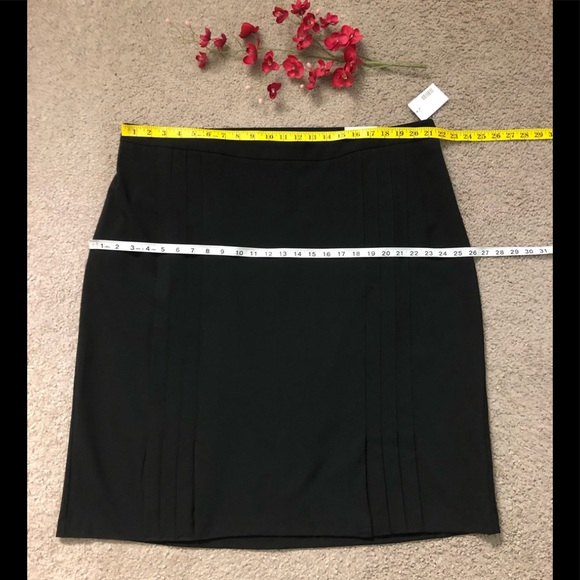 Catherines Skirt Sz 2X New with Tags  Pleated Classic Elastic Waist - Picture 4 of 14